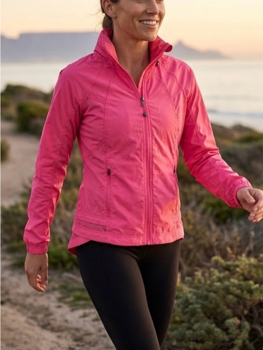 Kyodan Hot Pink Lightweight Zip Jacket